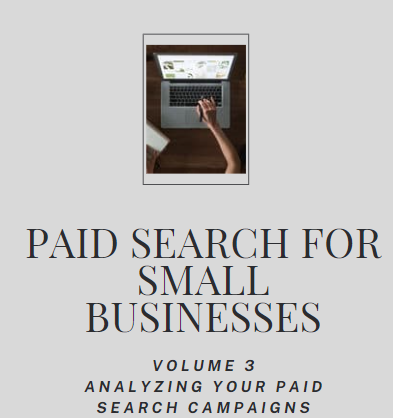 Paid Search For Small Businesses: Vol 3 - Analyzing Your Paid Search Campaigns